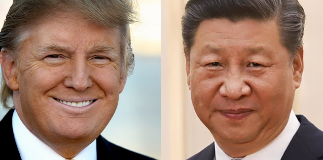 Donald Trump and Xi JinPing